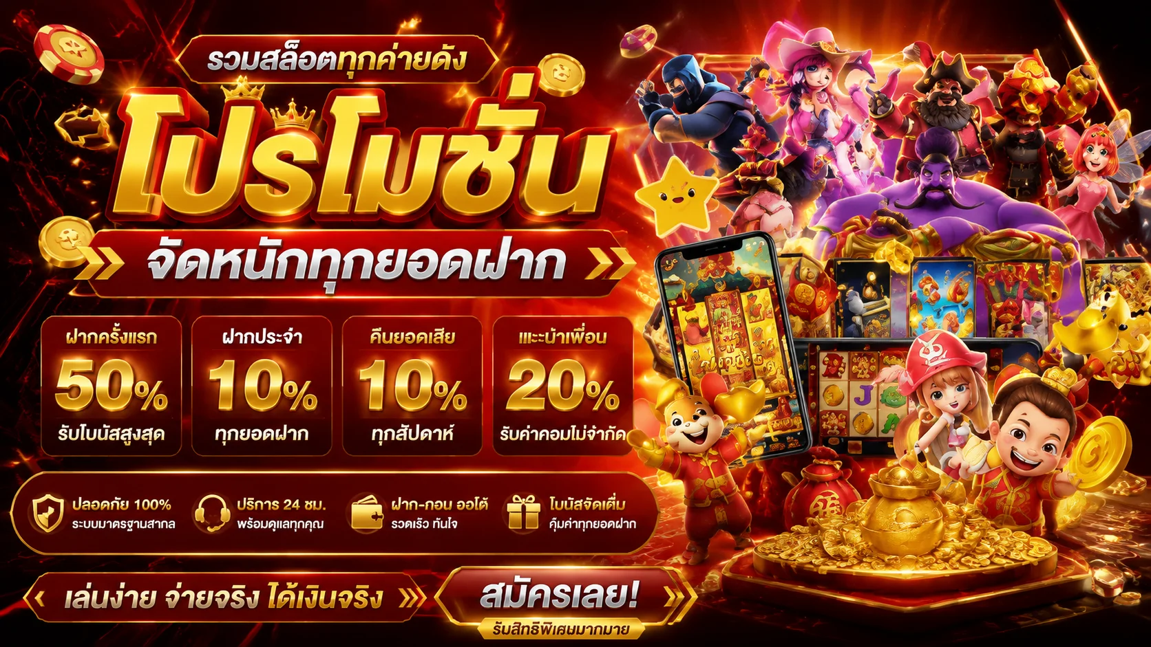 ทดลองเล่นสล็อตฟรี 3UT ทุกค่ายไม่ต้องสมัคร